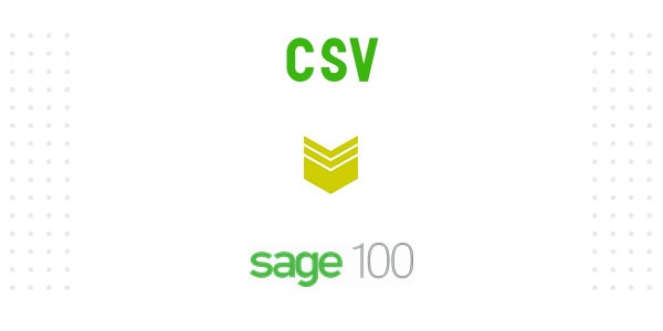 CONNECTEUR SAGE 100 - CSV