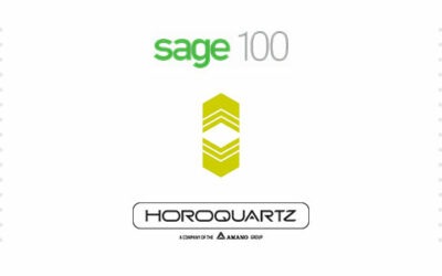 CONNECTEUR SAGE 100 >> HOROQUARTZ