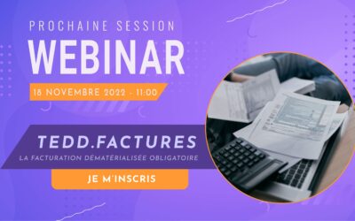 Webinaire du 18/11/2022 – TEDD.factures