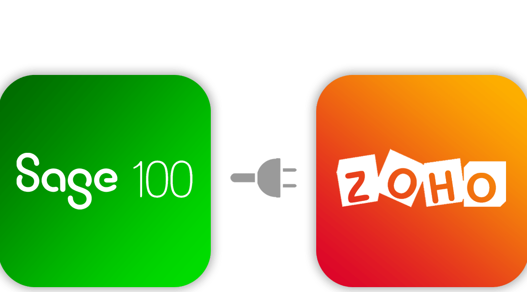 CONNECTEUR SAGE 100 ➡ ZOHO