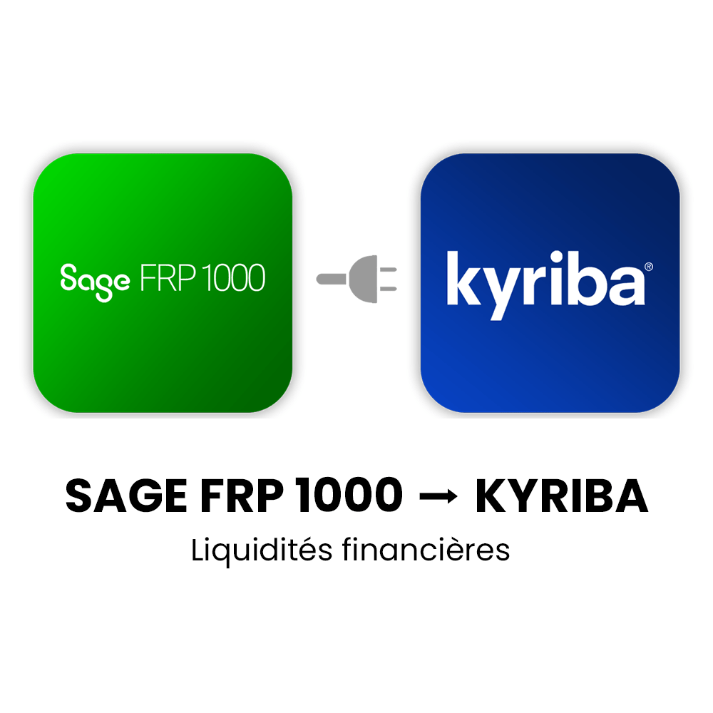 CONNECTEUR SAGE FRP1000 ➡ KYRIBA