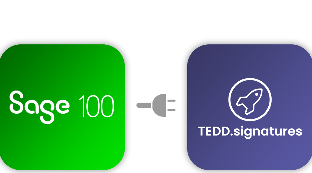 CONNECTEUR SAGE 100 ➡ TEDD SIGNATURES