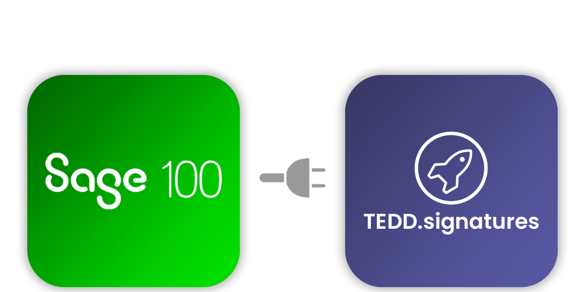 CONNECTEUR SAGE 100 ➡ TEDD SIGNATURES