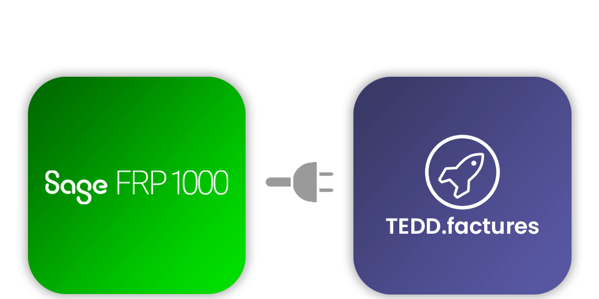 CONNECTEUR SAGE FRP 1000 ➡ TEDD FACTURES