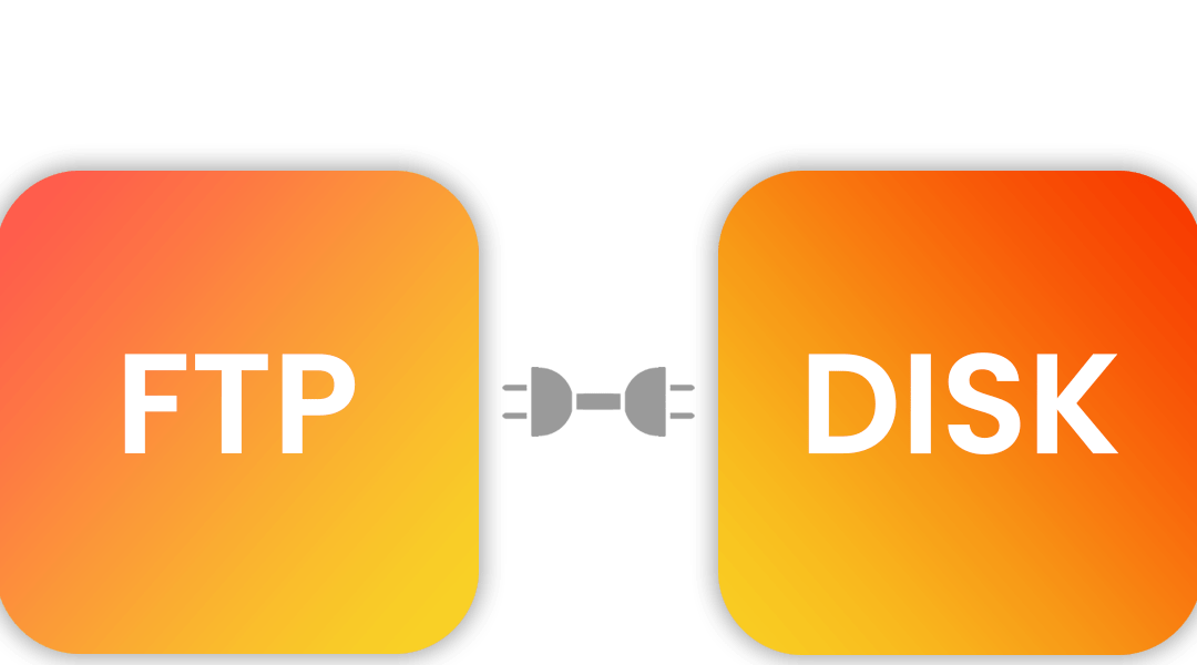 TRANSFERT FTP ↔️ DISK