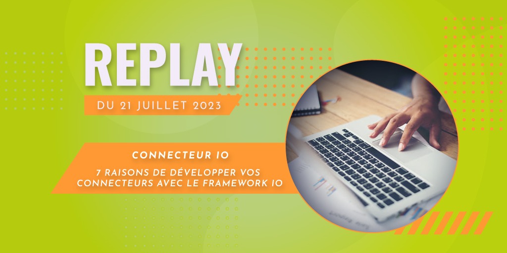 replay webinar connecteur framework