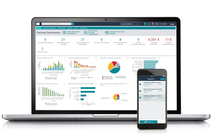esker factures fournisseurs
