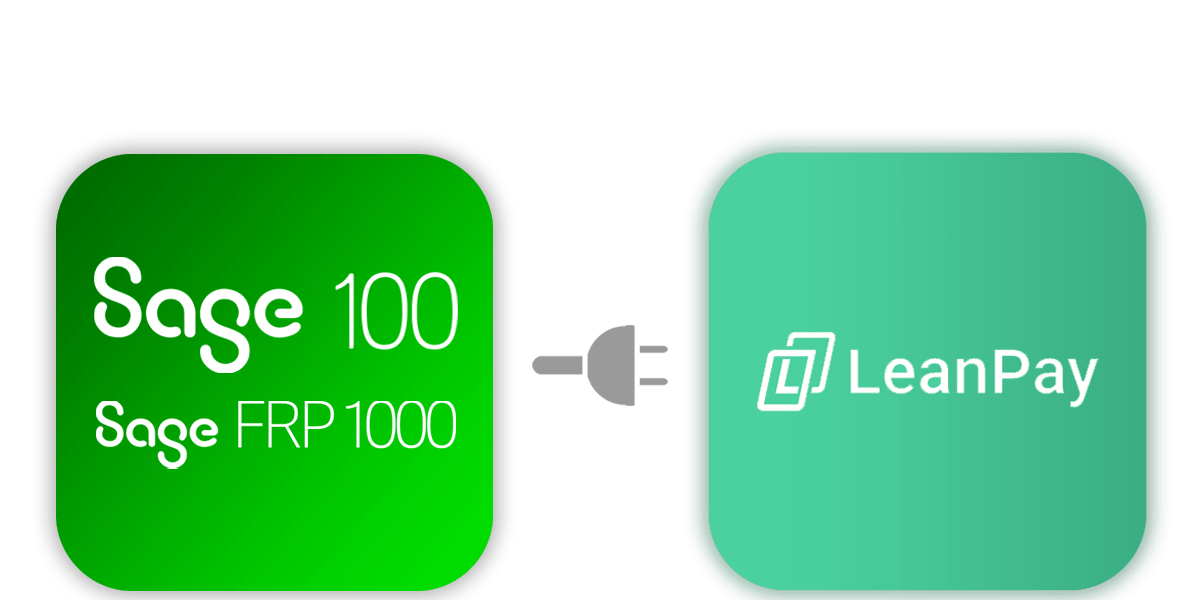 CONNECTEUR SAGE 100 & FRP 1000 ➡ LEANPAY